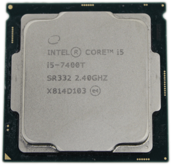 Intel | Intel Core i5-7400T 2.40 GHz 4 Core 4 Threads 6MB Cache FCLGA1151 SR332