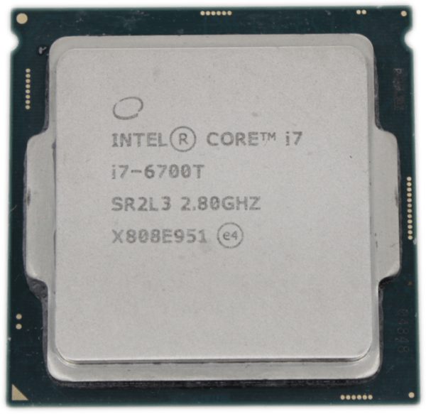 Intel Core i7-6700T 2.8GHz 4 Core 8 Threads FCLGA1151 TDP 35W 8MB Cache SR2L3