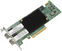 Emulex LPE16002 Dual-Port 16Gb/s PCIe x8 FC Host Bus Adapter P005947-41C LP