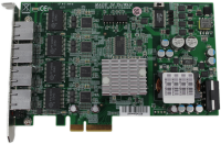 Portwell | NIC-71040 Quad Port GbE Ethernet PCIe2 x4 PoE FP | Intel i210 Chipset