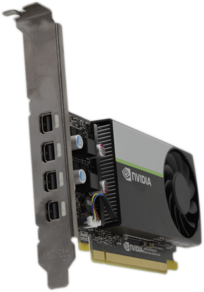 Nvidia PNY T1000 | 4GB GDDR6 4x Mini DisplayPort PCIe 3.0 x16 VCQT1000ATX