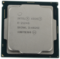 Intel Xeon E-2124G 3.4GHz 4 Core 4 Threads FCLGA1151 TDP...