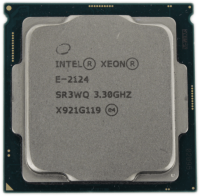 Intel Xeon E-2124 3.3GHz 4 Core 4 Threads FCLGA1151 TDP...