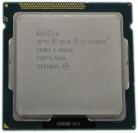 Intel Xeon E3-1240 V2 3.4GHz 4 Core 8 Thread FCLGA1155...