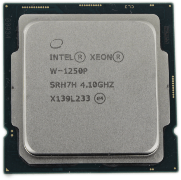 Intel Xeon W-1250P 4.1GHz 6 Core 12 Thread FCLGA1200 TDP 125W 12MB Cache SRH7H