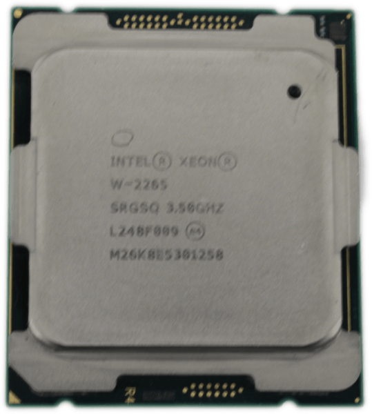 Intel Xeon W-2265 3.5GHz 12 Core 24 Thread FCLGA2066 165W 19.25MB Cache SRGSQ