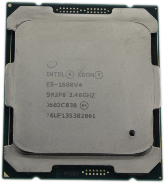 Intel Xeon E5-1680V4 3.4Ghz 8 Core 16 Thread FCLGA2011 TDP 140W 20MB Cache SR2P8