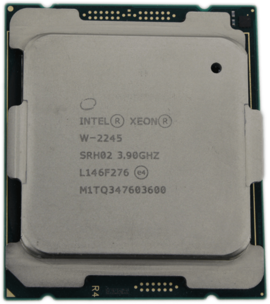 Intel Xeon W-2245 3.9GHz 8 Core 16 Thread FCLGA2066 TDP 155W 16.5MB Cache SRH02