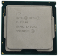 Intel Xeon E-2278G 3.4GHz 8 Core 12 Thread FCLGA1151 TDP 80W 16MB Cache SRFB2