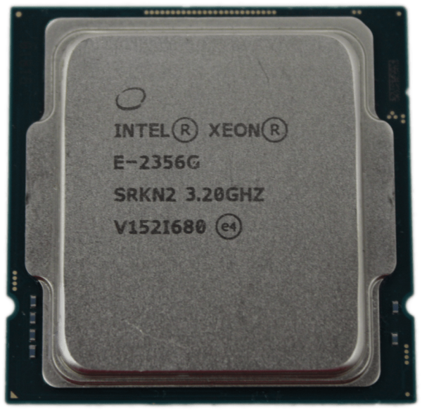 Intel Xeon E-2356G 3.2GHz 6 Core 12 Thread FCLGA1200 TDP 80W 12MB Cache SRKN2